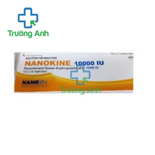 Nanokine 10000 IU - Điều trị bệnh thiếu máu hiệu quả